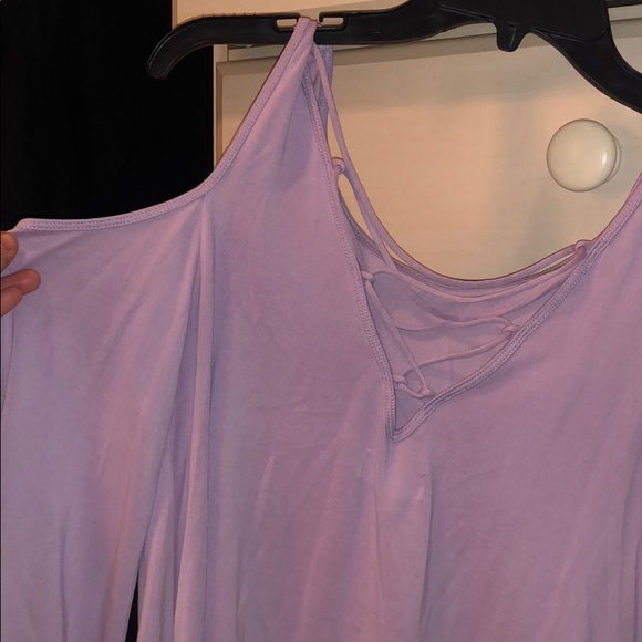 Long sleeve open shoulder - Picture 3 of 5